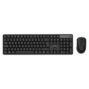 KIT ACTECK CREATOR SILENT PRO MK474 / TECLADO Y MOUSE / INALAMBRICO DONGLE USB / WIN, MAC, ANDROID / MEMBRANA /106 TECLAS / ERGONOMICO / 5000 DPI AJUSTABLE / 6 BOTONES / OPTICO / NEGRO /AC-943505