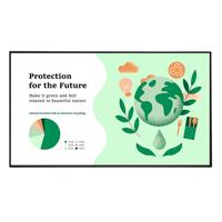 [MNL-2714] MONITOR DE SEÑALIZACION DIGITAL LG DE 43 PLG USO 24/7 BRILLO 500 NITS, BISEL T/B: 12.1 MM R/L: 11.1MM; WEBOS 6,   INTERFAZ HDMI 3 / HDMI OUT (1)  / DP  / USB 2.0 / RS232C / RJ45 / AUDIO / IR