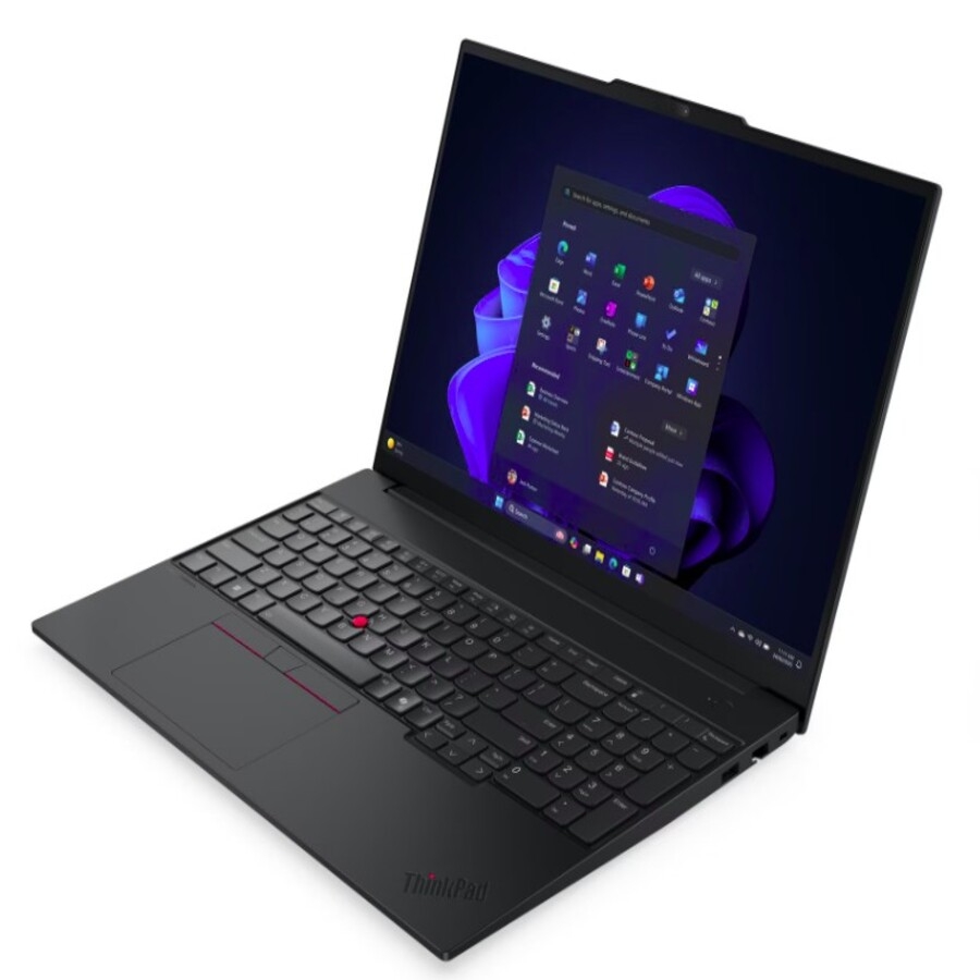 LAPTOP LENOVO THINKPAD E16 GEN 3 / CORE ULTRA 5 225U 4.8GHZ / 16GB DDR5 / 512GB SSD / 16 WUXGA 1920X1200 / NEGRO / WIN 11 PRO / 1YR EN SITIO