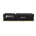 MEMORIA RAM KINGSTON DIMM DDR5 32GB 5600MT/S FURY BEAST BLACK XMP CL40 288PIN 1.25V C/DISIPADOR DE CALOR P/PC/GAMER/ALTO RENDIMIENTO KF556C40BB-32