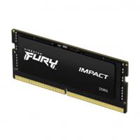 [RAM-4354] MEMORIA RAM KINGSTON SODIMM DDR5 32GB 4800MT/S FURY IMPACT BLACK CL38 262PIN 1.1V C/DIFUSOR DE CALOR P/LAPTOP KF548S38IB-32