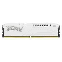 [RAM-4444] MEMORIA RAM KINGSTON DIMM DDR5 16GB 6000MT/S FURY BEAST WHITE EXPO CL30 288PIN 1.4V C/DISIPADOR DE CALOR P/PC/GAMER/ALTO RENDIMIENTO KF560C30BWE-16