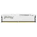 MEMORIA RAM KINGSTON DIMM DDR5 16GB 6000MT/S FURY BEAST WHITE EXPO CL30 288PIN 1.4V C/DISIPADOR DE CALOR P/PC/GAMER/ALTO RENDIMIENTO KF560C30BWE-16