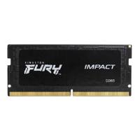 [RAM-4491] MEMORIA RAM KINGSTON SODIMM DDR5 8GB 4800MT/S FURY IMPACT BLACK CL38 262PIN 1.1V C/DIFUSOR DE CALOR P/LAPTOP KF548S38IB-8