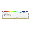 MEMORIA RAM KINGSTON DIMM DDR5 32GB 2X16GB 6000MT/S FURY BEAST WHITE EXPO RGB CL30 288PIN 1.4V C/DISIPADOR DE CALOR P/PC/GAMER/ALTO RENDIMIENTO KIT 2 KF560C30BWEAK2-32