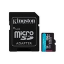 MEMORIA FLASH MICRO SD KINGSTON SDXC CANVAS GO PLUS 256GB 200MB/S UHS-I U3 V30 C/ADAPTADOR (SDCG4/256GB)