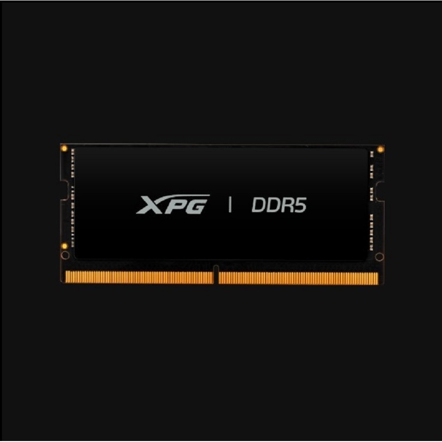 MEMORIA ADATA XPG HUNTER SODIMM DDR5 16GB 5600MHZ CL 46-45-45 1.1V LAPTOP GAMERS COLOR NEGRA AX5S5600C4616G SBHT