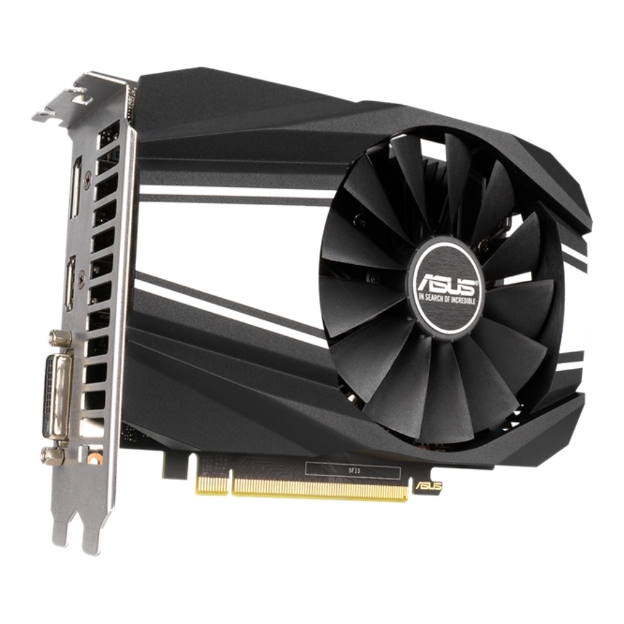 [VC-858] TARJETA DE VIDEO ASUS NVIDIA GTX1660 /PCIE X16 3.0 /6GB DDR5 /HDMI /DP /DVI-D /ESTANDAR /GAMA BASICA