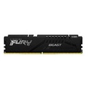 MEMORIA RAM KINGSTON DIMM DDR5 32GB 6400MT/S FURY BEAST BLACK EXPO CL32 288PIN 1.4V C/DISIPADOR DE CALOR P/PC/GAMER/ALTO RENDIMIENTO KF564C32BBE-32