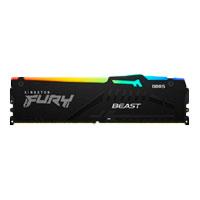 [RAM-4591] MEMORIA RAM KINGSTON DIMM DDR5 8GB 6000MT/S FURY BEAST BLACK EXPO RGB CL36 288PIN 1.35V C/DISIPADOR DE CALOR P/PC/GAMER/ALTO RENDIMIENTO KF560C36BBEA-8