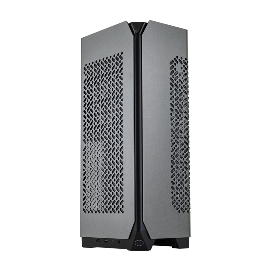 [CS-1167] GABINETE COOLER MASTER NCORE 100 MAX / GRIS OSCURO / MINI ITX / ITX/ ALUMINIO / V SFX ORO 850W