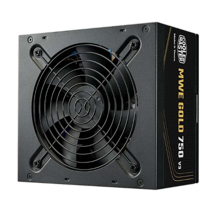 [CSP-718] FUENTE DE PODER COOLER MASTER 750W MWE V3 ATX 3.1/80PLUS GOLD CERTIFICADA/NO MODULAR/GAMER