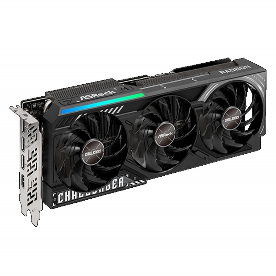 [VC-1401] TARJETA DE VIDEO ASROCK AMD RADEON RX 9070 XT CHALLENGER/16GB GDDR6/PCIE 5.0 X 16/128 BITS/BOOST CLOCK 2970 MHZ/TRIPLE FAN CON INDICADOR LED/1 HDMI 2.1/2 DISPLAYPORT 2.1/RESOLUCION MAX 8K