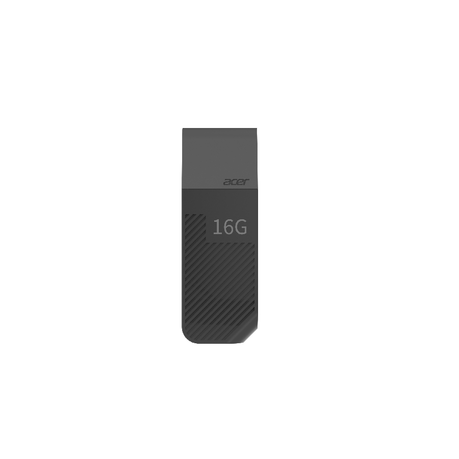 [RAM-4484] MEMORIA USB 16GB UP300 ACER 3.2 LECT. 100MB/S ESCRIT. 30MB/S COLOR NEGRO BL.9BWWA.524