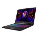 LAPTOP GAMER MSI KATANA 15 B13VFK/ 15.6 FHD 144HZ / INTEL CORE I7 13620H HASTA 4.9GHZ / DDR5 16GB (2*8GB) / 1TB NVME SSD / NVIDIA RTX 4060 GDDR6 8GB / WIN 11 HOME / TECLADO EN INGLES