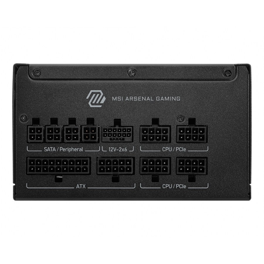 [CSP-704] FUENTE DE PODER MSI 1000W/80 PLUS GOLD /NEGRO/ATX/MODULAR