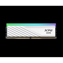 MEMORIA RAM ADATA XPG LANCER BLADE DDR5, 8GB 5600MHZ, CL46, XMP/EXPO RGB CON DISIPADOR COLOR BLANCA (AX5U5600C468G-SLABRWH)