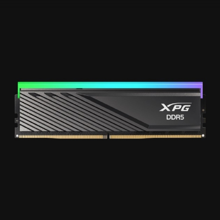 MEMORIA RAM ADATA XPG LANCER BLADE DDR5, 8 GB 5600MHZ, CL46, RGB XMP/EXPO CON DISIPADOR COLOR NEGRO (AX5U5600C468G-SLABRBK)