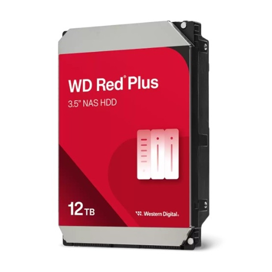 [HD-3602] DISCO DURO INTERNO WD RED PLUS 12TB 3.5 ESCRITORIO SATA3 6GB/S 512MB 7200RPM 24X7 HOTPLUG NAS 1-8 BAHIAS  WD120EFGX