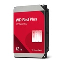 DISCO DURO INTERNO WD RED PLUS 12TB 3.5 ESCRITORIO SATA3 6GB/S 512MB 7200RPM 24X7 HOTPLUG NAS 1-8 BAHIAS  WD120EFGX