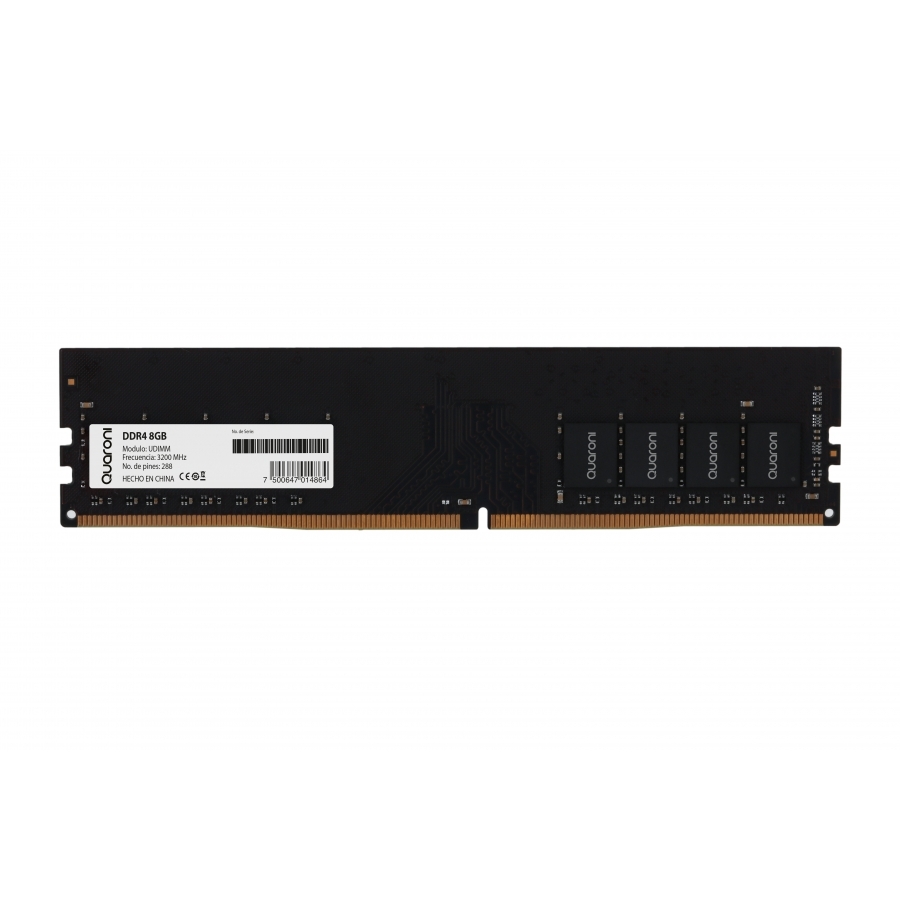 [RAM-4334] MEMORIA RAM QUARONI UDIMM DDR4 8GB 3200 MHZ CL22 288PIN 1.2V