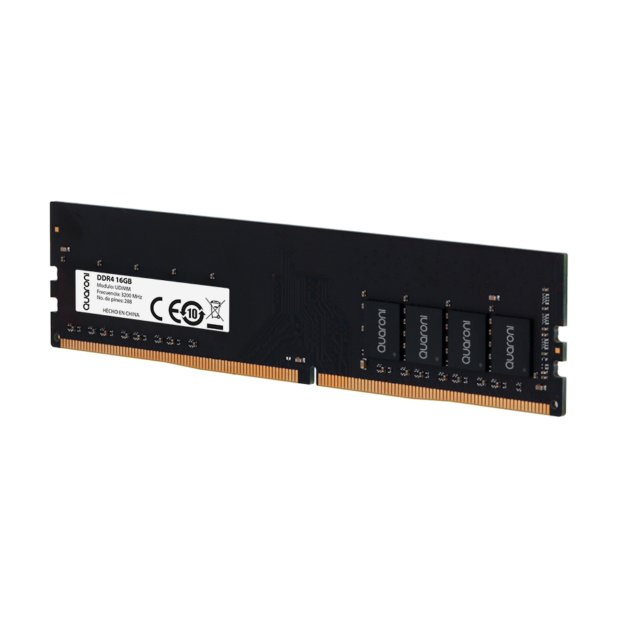 [RAM-4555] MEMORIA RAM QUARONI UDIMM DDR4 16GB 3200 MHZ CL22 288PIN 1.2V
