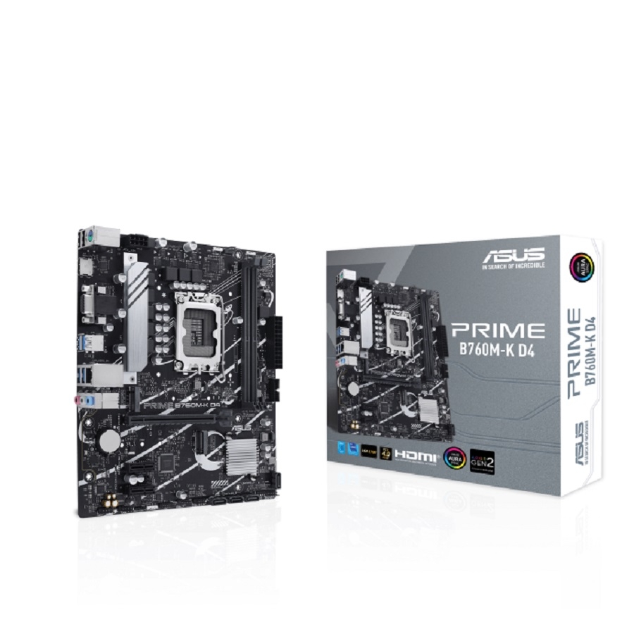 MB ASUS B760 INTEL S-1700 14A GEN /2X DDR4 3200 /HDMI /VGA /2X M.2 /4X USB 3.2 /MICRO ATX /GAMA MEDIA