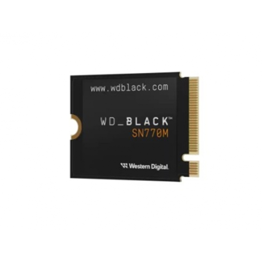 UNIDAD DE ESTADO SOLIDO SSD INTERNO WD BLACK SN770M 2TB M.2 2230 NVME PCIE GEN4 X4 LECT.5150MB/S ESCRIT.4850MB/S TBW 1200 WDS200T3X0G-00CHY0