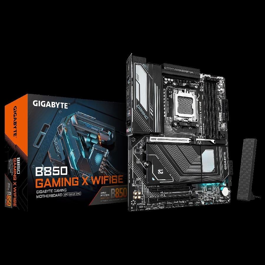 [MB-1468] TARJETA MADRE GIGABYTE B850 GAMING X WIFI6E / SOCKET AMD AM5 / DDR5 8200 MT/S / WIFI6 / ATX / GAMER