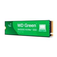 UNIDAD DE ESTADO SOLIDO SSD INTERNO WD GREEN SN3000 500GB M.2 2280 NVME PCIE GEN4 X4 LECT.5000MBS ESCRIT.4100MBS PC LAPTOP MINIPC WDS500G4G0E-00CPS0
