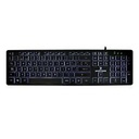 TECLADO ALAMBRICO SLIM CON ILUMINACION BACKLIGHT PERFECT CHOICE