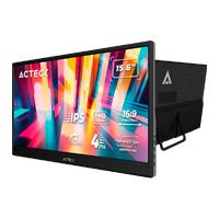 [MNL-2880] MONITOR PORTATIL ACTECK LINKPAD LP15Y / 15.6 PUL / PLANO / IPS / RELACION 16:9 / FULL HD / SIN MARCO / 60 HZ / ULTRAPORTATIL / HDR10 / MULTILINGÜE E INTUITIVO / BOCINAS INTEGRADAS / NEGRO / AC-943093