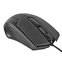 [MS-1106] MOUSE ALAMBRICO OPTICO 1200 DPI CONECTOR USB WIN XP/VISTA/7/8/10/11/MAC OS X EASY LINE BY PERFECT CHOICE - NEGRO
