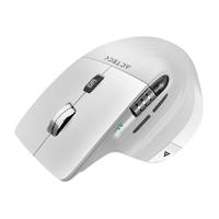 MOUSE ACTECK VIRTUOS PRO MI780 / VERTICAL / INALAMBRICO / DUAL BLUETOOTH USB / RECARGABLE / SCROLL HORIZONTAL / OPTICO / 8 BOTONES / 3200 DPI AJUSTABLE / BLANCO / AC-936194