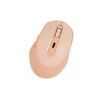 [MS-1580] MOUSE INALAMBRICO 1600 DPI OPTICO RECARGABLE ERGONOMICO SILENCIOSO PERFECT CHOICE CLIX - CAQUI