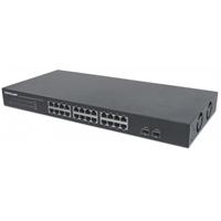 [NIC-2500] SWITCH,INTELLINET,561044, GB 24 PTOS 19 2 SFP
