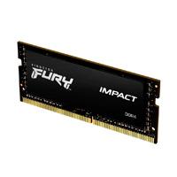 [RAM-3692] MEMORIA RAM KINGSTON SODIMM DDR4 8GB 3200MT/S FURY IMPACT BLACK CL20 260PIN 1.2V C/DIFUSOR DE CALOR P/LAPTOP KF432S20IB/8