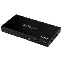 SPLITTER HDMI DE 2 PUERTOS 1X2 DE AUDIO Y VIDEO HDMI 2.0 4K 60HZ CON ESCALADOR Y EXTRACTOR DE AUDIO 3.5MM/SPDIF - 1 ENTRADA Y 2 SALIDAS - COPIADO EDID - TV/PROYECTOR - STARTECH.COM MOD. ST122HD20