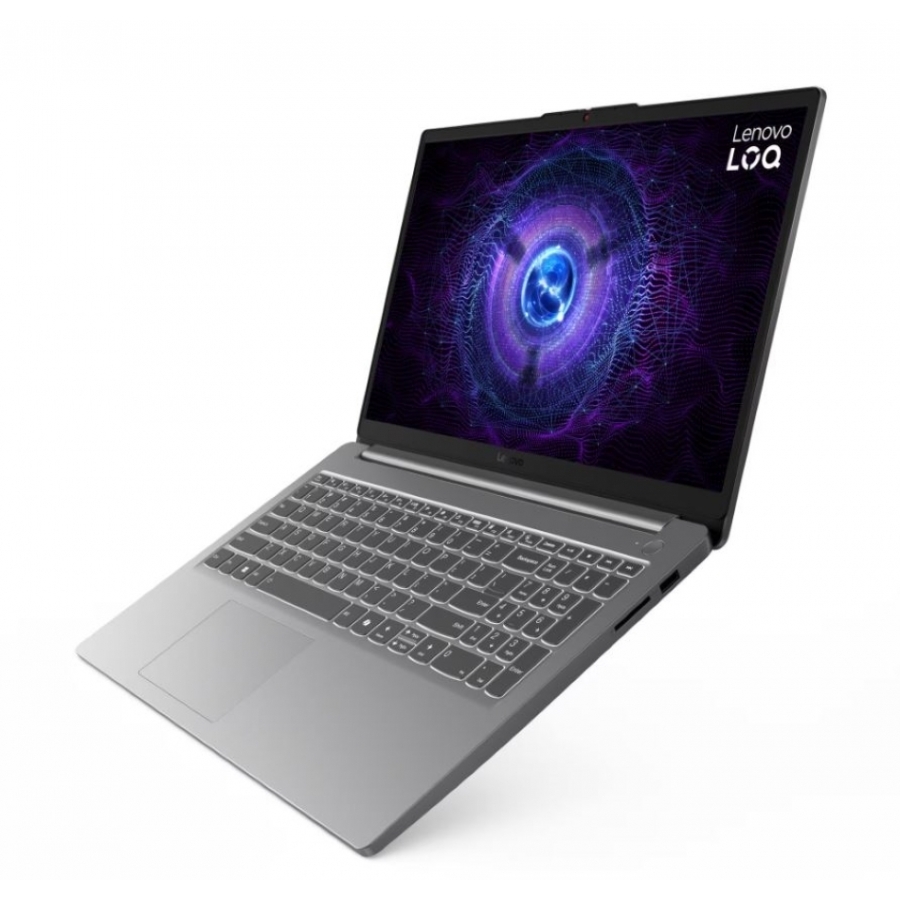 [NOT-10555] LAPTOP LENOVO IDEA GAMING LOQ 15IAX9E / CORE I5 12450HX 4.4GHZ / 8GB DDDR5 / 512GB SSD / RTX 3050 6GB / 15.6 FHD 1920X1080 / LUNA GREY / WIN 11 HOME / 1YR CS