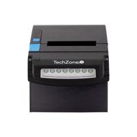 MINIPRINTER TECHZONE TZBE302E, TERMICA, 80 MM, VEL 300 MM/S, 203 DPI, USB, SERIAL, RJ45, RJ11, CORTADOR AUTOMATICO, 1 AÑO DE GARANTIA