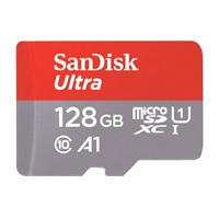 [RAM-3903] MEMORIA SANDISK MICRO SDXC 128GB ULTRA 140MB/S CLASE 10 C/ADAPTADOR SDSQUAB-128G-GN6MA