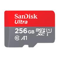 [RAM-3904] MEMORIA SANDISK MICRO SDXC 256GB ULTRA 150MB/S CLASE 10 C/ADAPTADOR SDSQUAC-256G-GN6MA