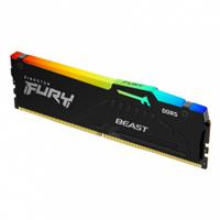 [RAM-4041] MEMORIA RAM KINGSTON DIMM DDR5 32GB 5600MT/S FURY BEAST BLACK XMP RGB CL40 288PIN 1.25V C/DISIPADOR DE CALOR P/PC/GAMER/ALTO RENDIMIENTO KF556C40BBA-32
