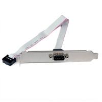 [AC-10273] ADAPTADOR DE 40CM HEADER CABEZAL BRACKET SERIAL DB9 RS232 A IDC 10 PINES PARA TARJETA MADRE - STARTECH.COM MOD. PLATE9M16
