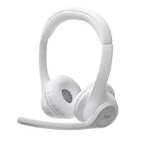 [SPK-2609] AUDIFONOS DIADEMA LOGITECH ZONE 300 INALAMBRICOS BLUETOOTH RECARGABLE TYPE C BLANCO