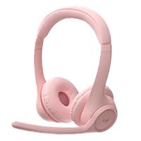 [SPK-2610] AUDIFONOS DIADEMA LOGITECH ZONE 300 INALAMBRICOS BLUETOOTH RECARGABLE TYPE C ROSA
