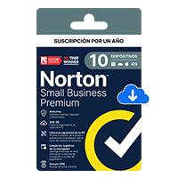 ESD NORTON SMALL BUSINESS PREMIUM / 10 DISPOSITIVOS / 1 AÑO - DESCARGA DIGITAL (NO SERVER)