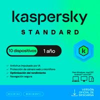 [SWS-6050] ESD KASPERSKY STANDARD 10 DISP 1 AñO