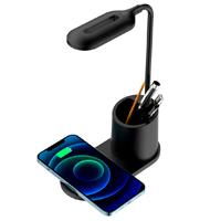 [AC-11773] CARGADOR  ACTECK ENERGON LUMIMATE CI711 / INALAMBRICO QI / 15 W / APPLE - SAMSUNG / QI / 1 DISPOSITIVO / INCLUYE LAMPARA /  NEGRO / AC-937184