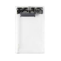 [AC-10745] CARCASA CASE ENCLOSURE PARA DISCO DURO ACTECK ARMOR CLEAR HC440 / SSD 2.5 / CONEXION USB C / SATA / TRANSPARENTE / AC-934695
